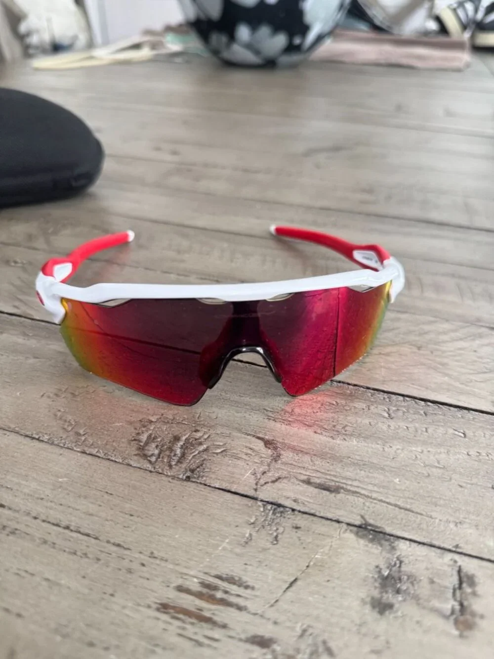 Oakley Radar EV Path Prizm Road Polished White Sunglasses OO9208-05
